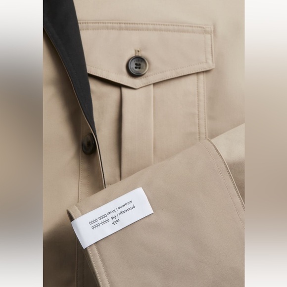 ROKH x H&M CROPPED TWIL JACKET - Picture 3 of 8